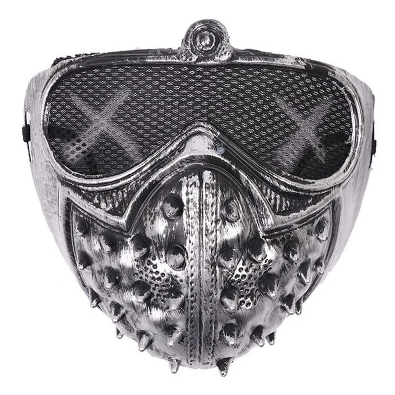 Máscara Prata Steampunk Vintage