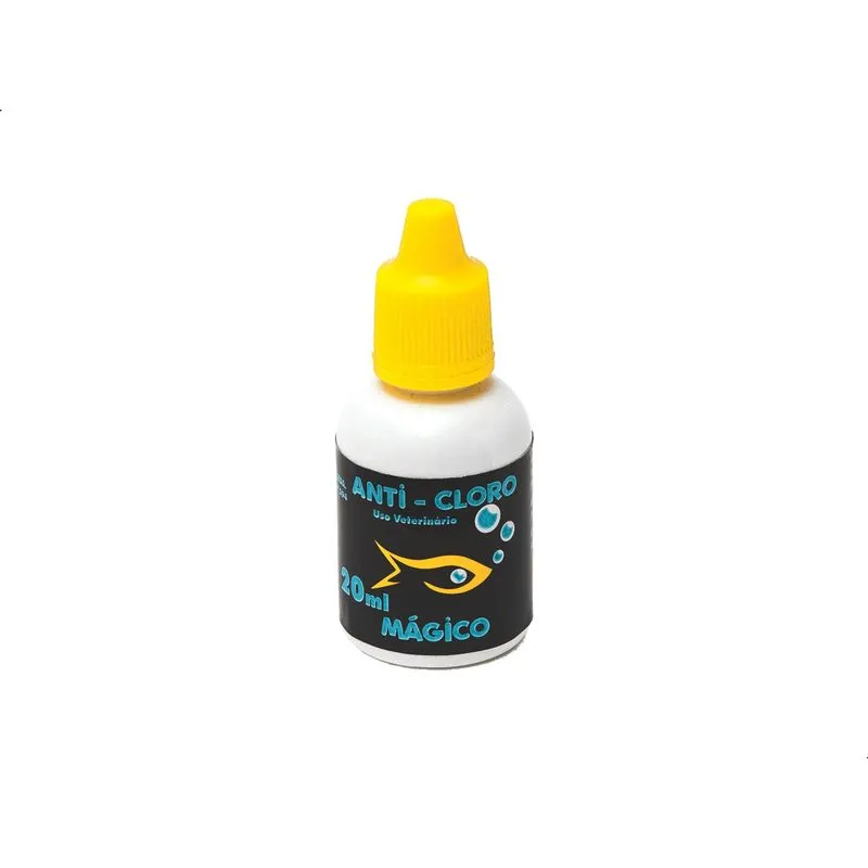 Anticloro Água De Aquário Limpeza Aquarismo 20ml Stillpet