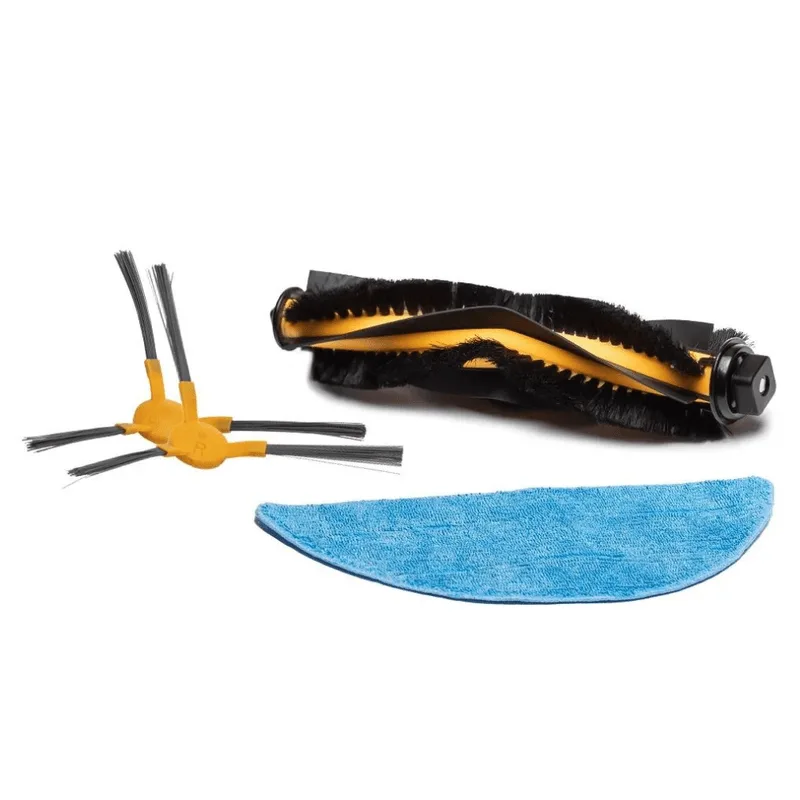 Kit Para Robô Aspirador 1 Escova 1 Pano 1 Par De Escovas Laterais Kabum Smart 500/700 - Kshpr209
