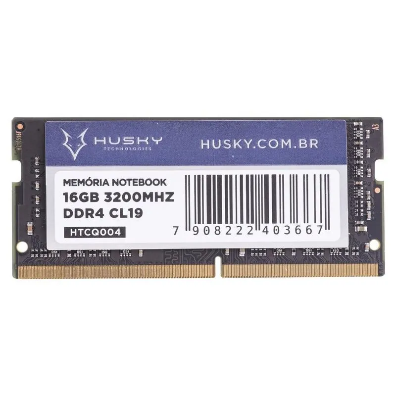 Memória Notebook Husky Technologies 16gb 3200mhz Ddr4 Cl19