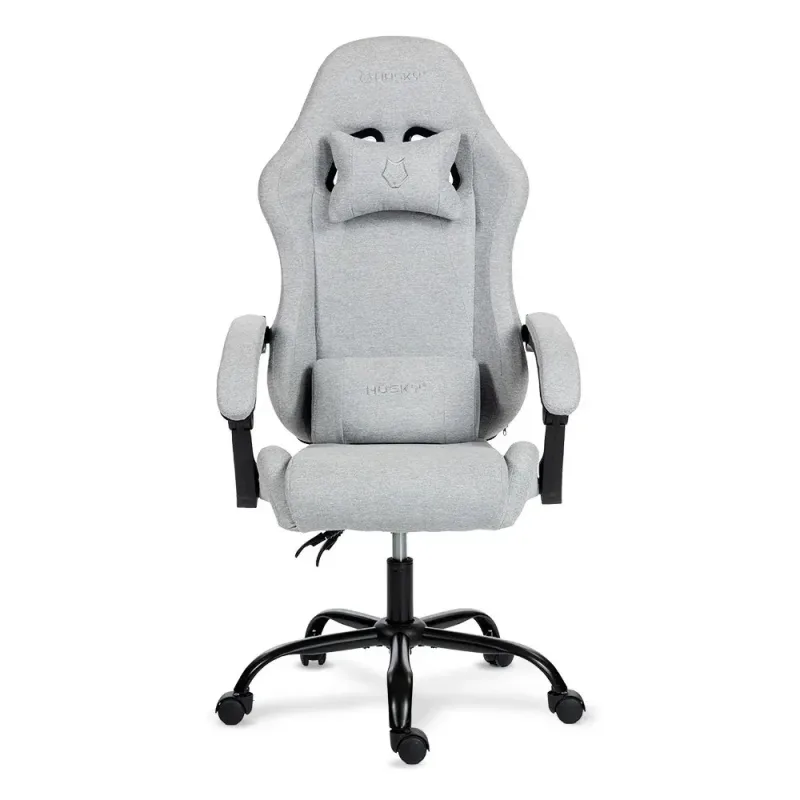 Cadeira Gamer | Husky Storm 100 | Até 120Kg | Com Almofadas | Reclinável 135° | Tecido | Cinza [CDRGMR1003]