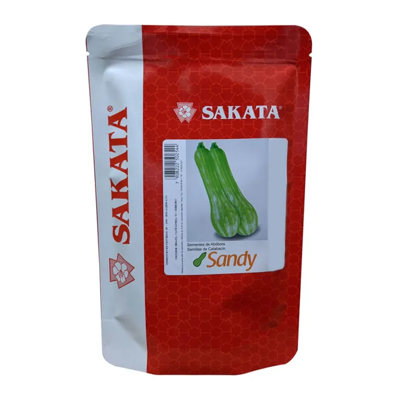 Sementes De Abobrinha Menina Brasileira Sandy - 1.000 Sementes - Sakata