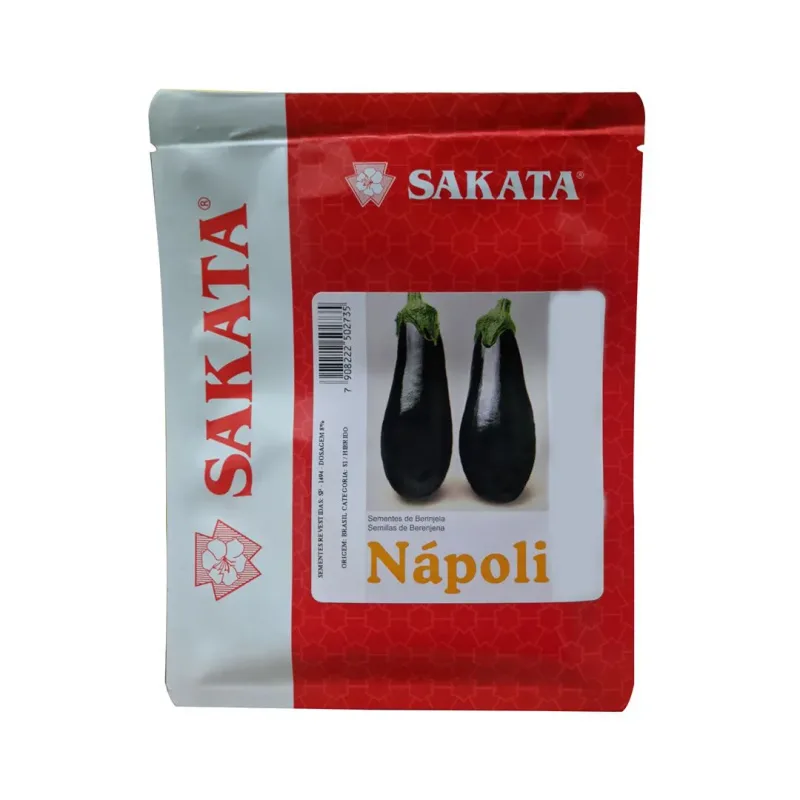Sementes De Berinjela Nápoli - 2.000 Sementes - Sakata