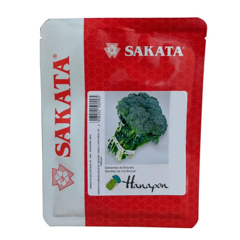 Sementes De Brócolis Ramoso Hanapon - 2.000 Sementes - Sakata