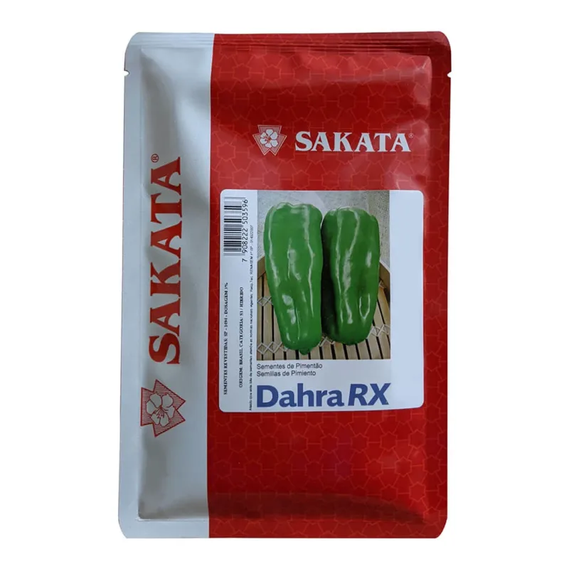 Sementes De Pimentão Dahra Rx - 5.000 Sementes - Sakata