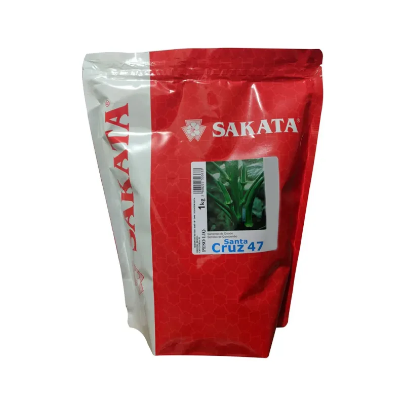 Sementes De Quiabo Santa Cruz 47 - 1 Kg - Sakata