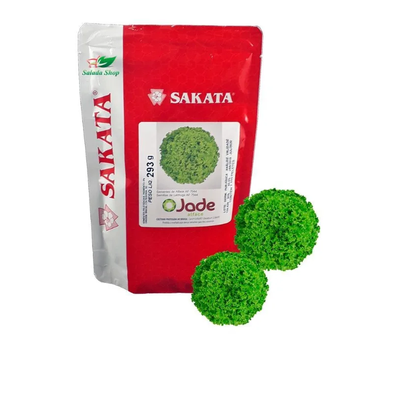 Semente Alface Jade Peletizada 7500 Sementes Sakata