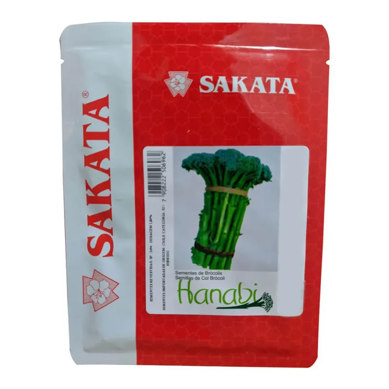 Sementes De Brócolis Ramoso Hanabi - 2.000 Sementes - Sakata