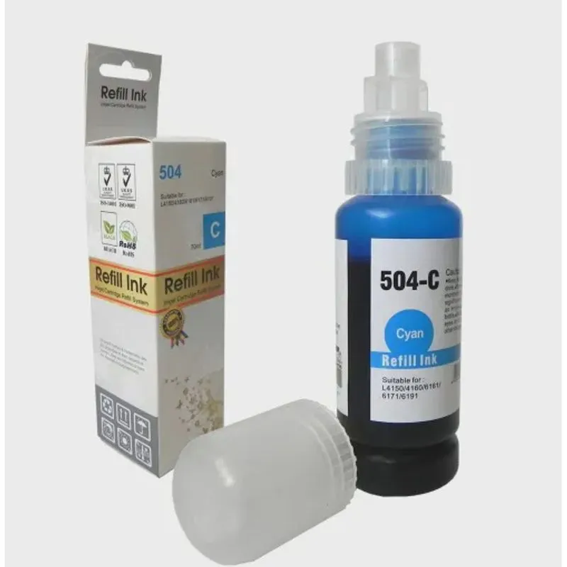 Refil de Tinta Ink T504220 Ciano 70ml Compatível