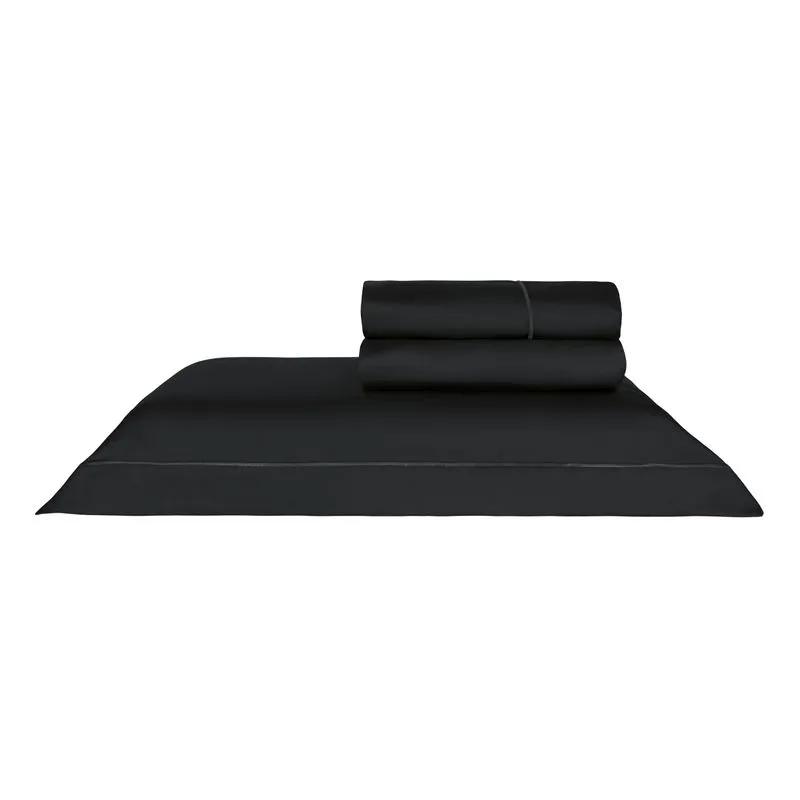 Jogo de Cama Queen Lazio 300 Fios PRETO 4246