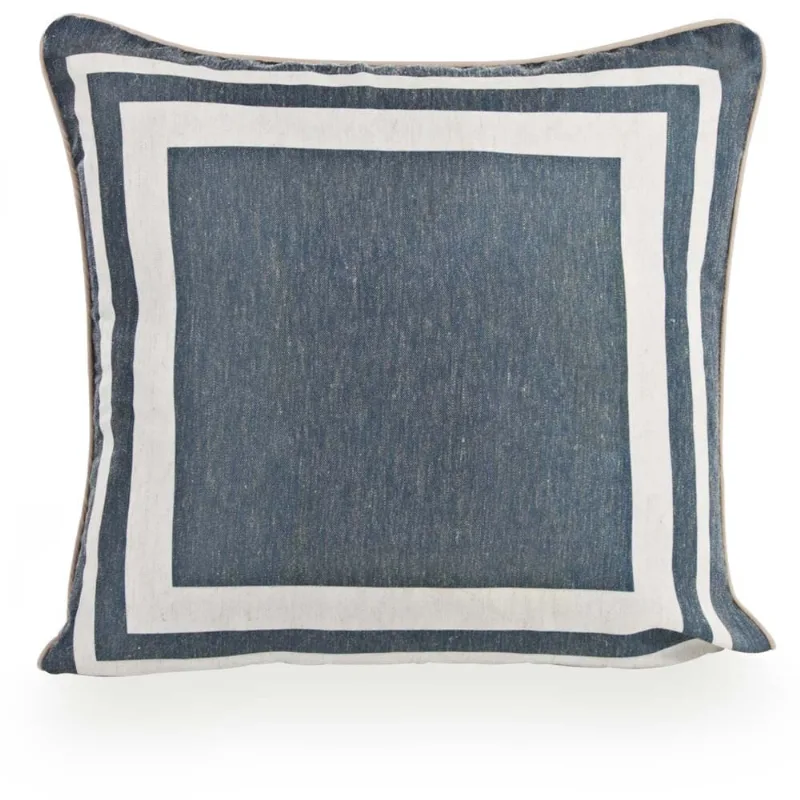 Capa de Almofada Decorativa 55x55cm Linho Santorine 01 Kacyumara