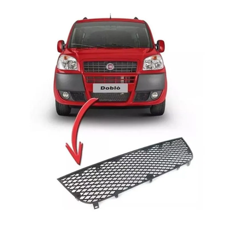Grade Dianteira Inferior Fiat Doblo 2014