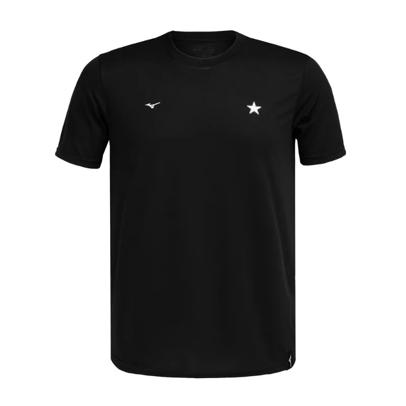 Camisa Viagem Mizuno Jogador 26/27 Camisa Jogador Mizuno Preto 2GG/EG