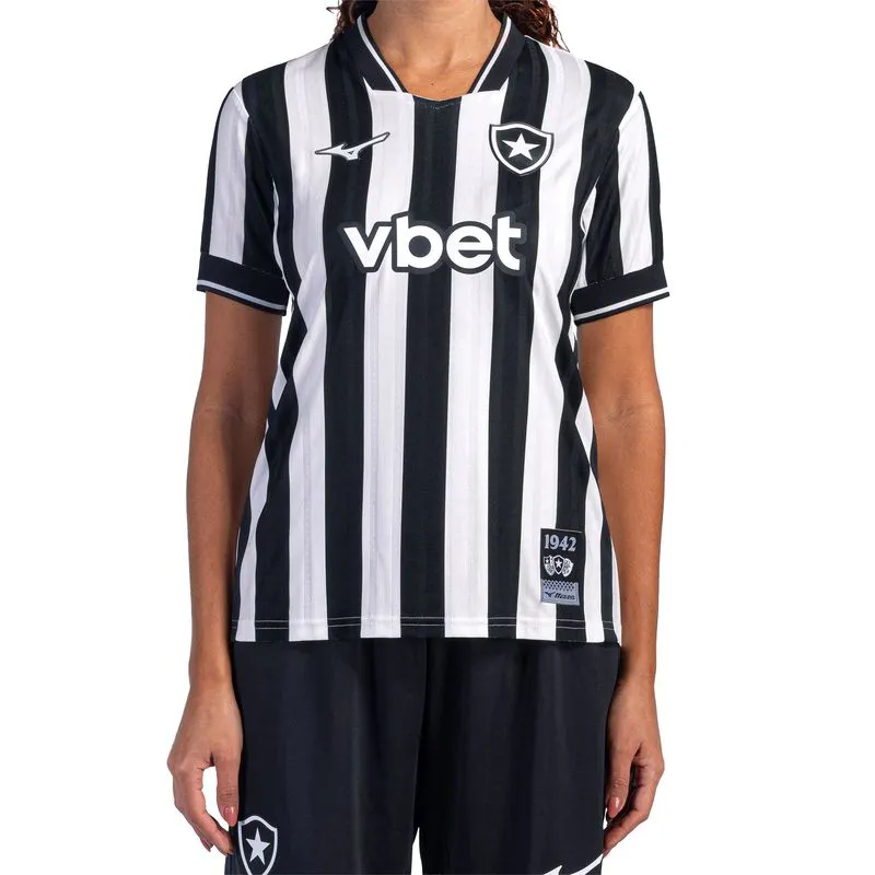 Camisa Home Mizuno x Botafogo Feminina PP Branca