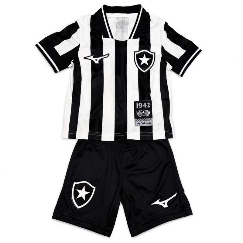 Minikit Botafogo Mizuno Home 26/27 - Infantil - 2