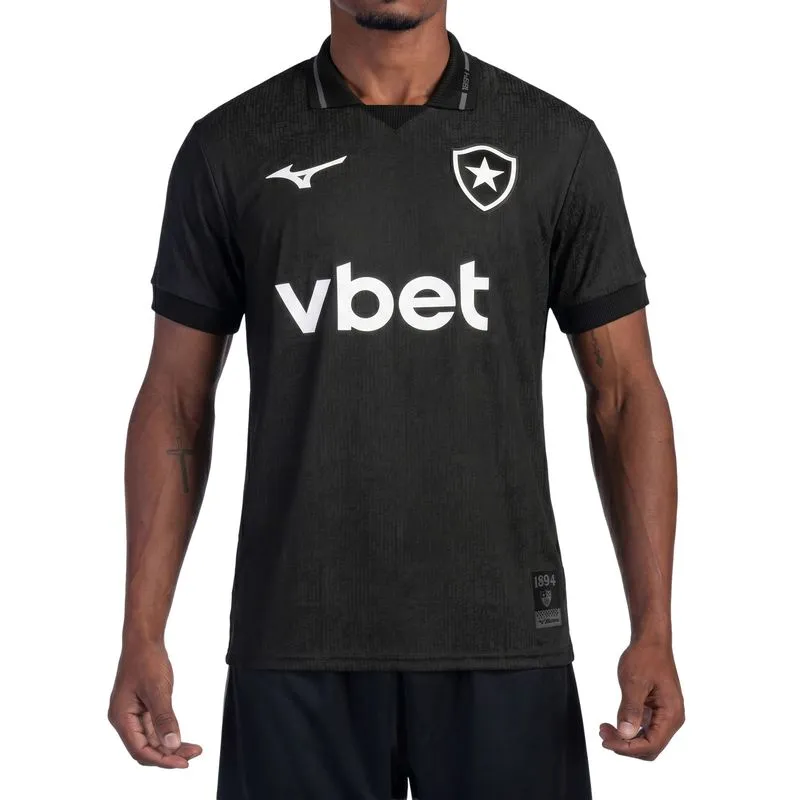 Camisa Away Mizuno x Botafogo Masculina P Preto