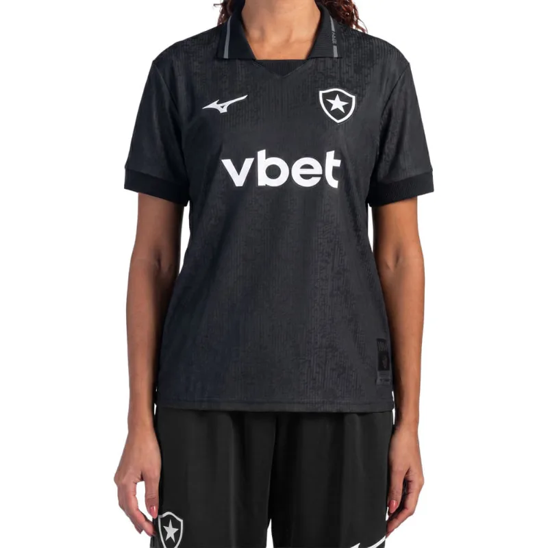 Camisa Away Mizuno x Botafogo Feminina P Preto