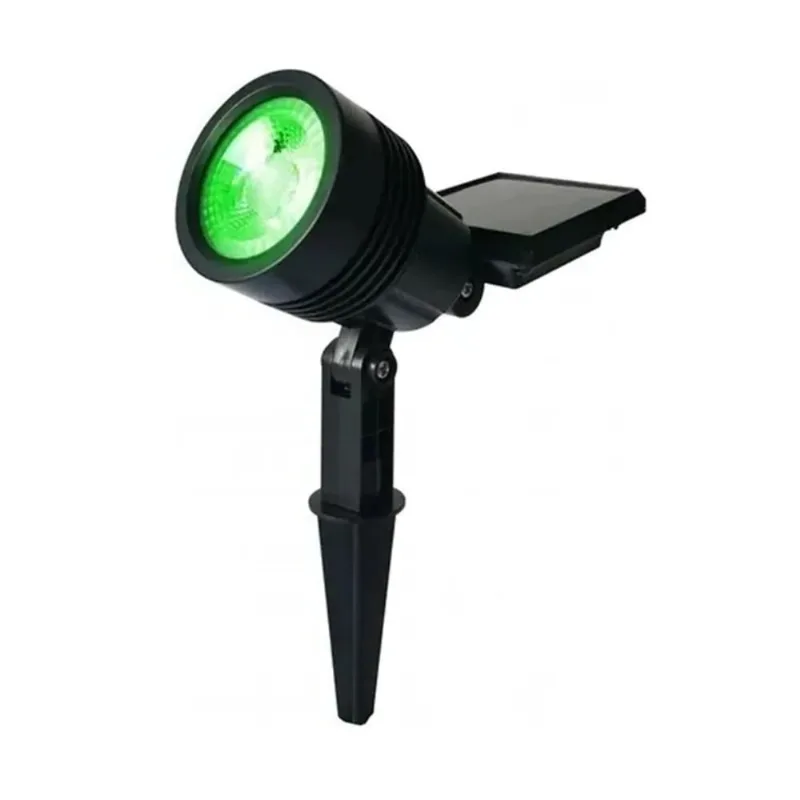 Espeto Spot Solar Ecoforce 18544 Luz Verde - Ecoforce