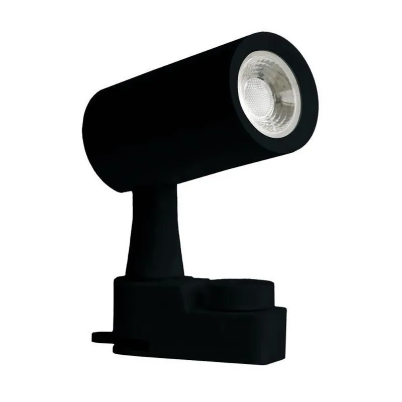 Spot Led Trilho 6W 6000K Preto Luz Branco Neutro Ecoforce