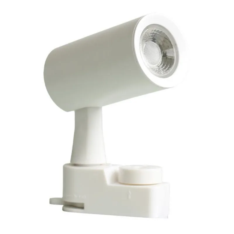 Spot Led Trilho 6W 6000K Cor Branco Luz Amarela Ecoforce