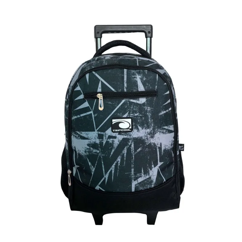 Mochila Carrinho Juvenil Tripcool Pol Cinza Tcc1U09