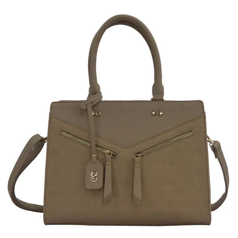 Bolsa Bege Pu Santino