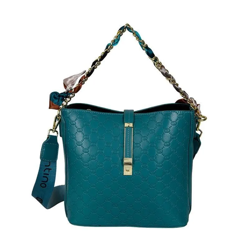 Bolsa Azul Claro Pu Santino