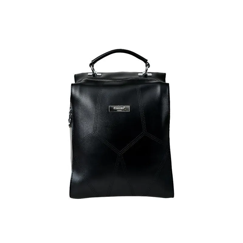 Bolsa Preta Pu Queens Paris