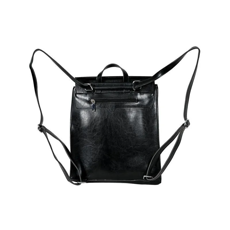 Bolsa Preta Pu Queens Paris