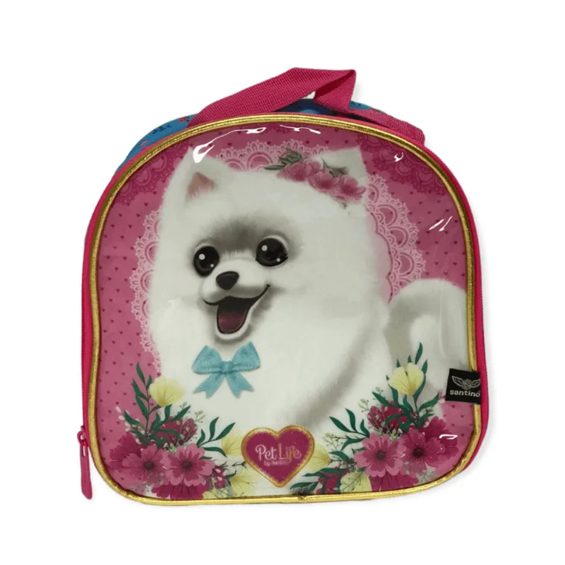 Lancheira Escolar Melina Pet Life - Santino