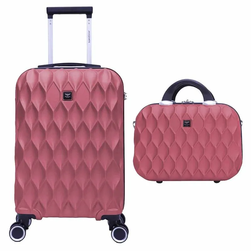 Kit Mala Viagem P 360 + Frasqueira Viagem Marselha Bordo