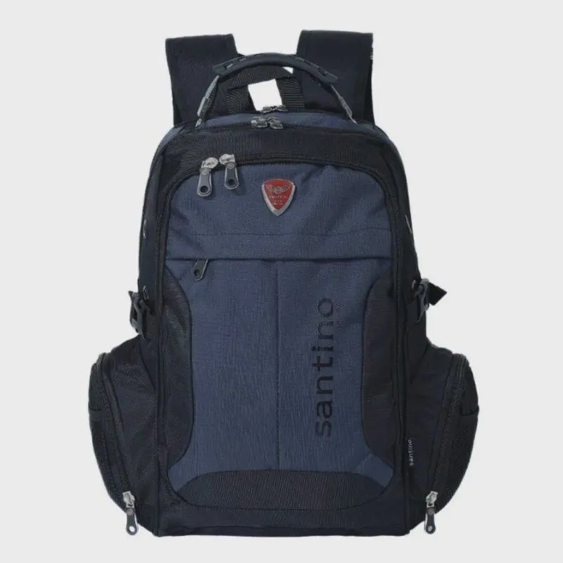 Mochila Santino Casual para Notebook com Capa de Chuva Unissex
