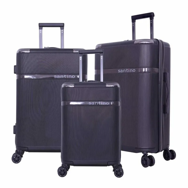 Conjunto Malas Viagem Santino Pequena+Média+Grande Versalhes