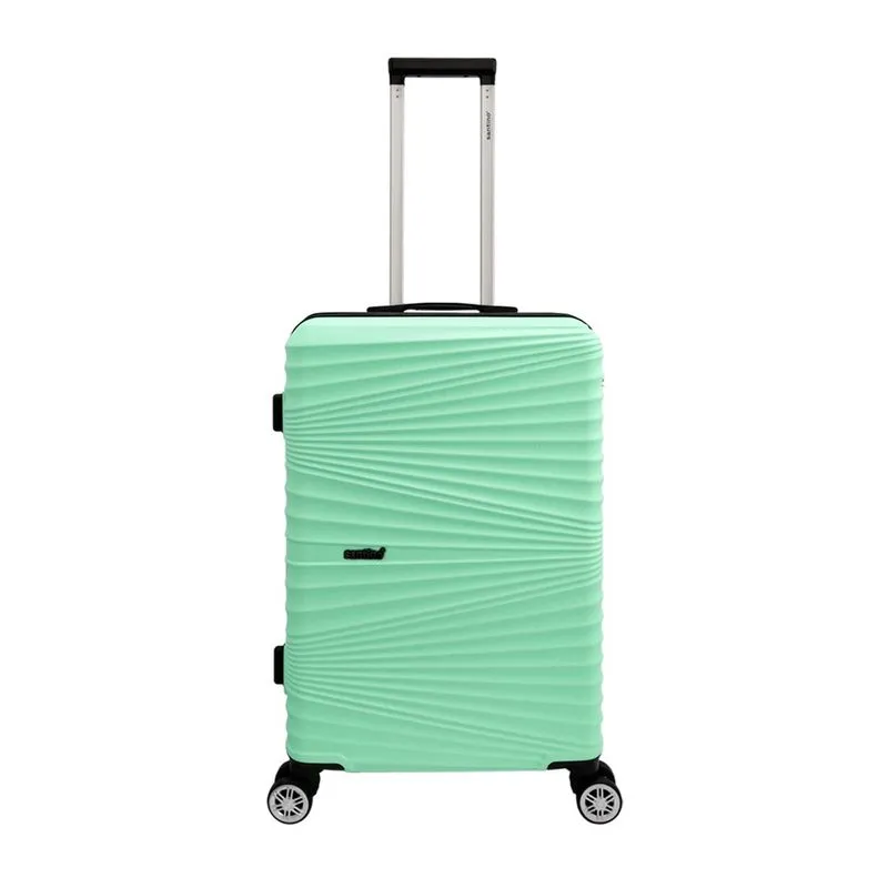 Mala de viagem rígida 4 rodas dupla 360° abs - santino