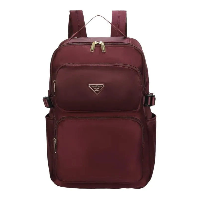 Bolsa Mochila Hazel Nylon Santino Vinho