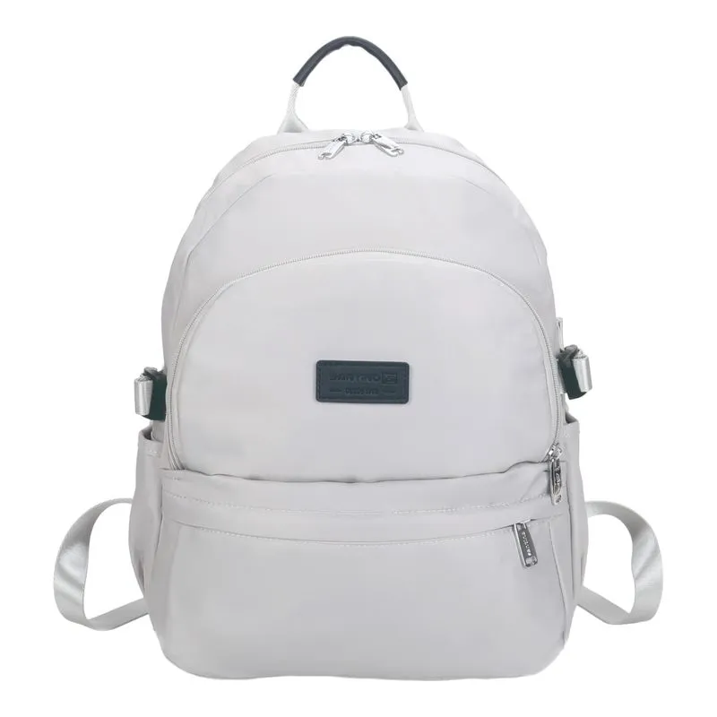 Bolsa Mochila Frésia Nylon Santino Off White Sab411u68