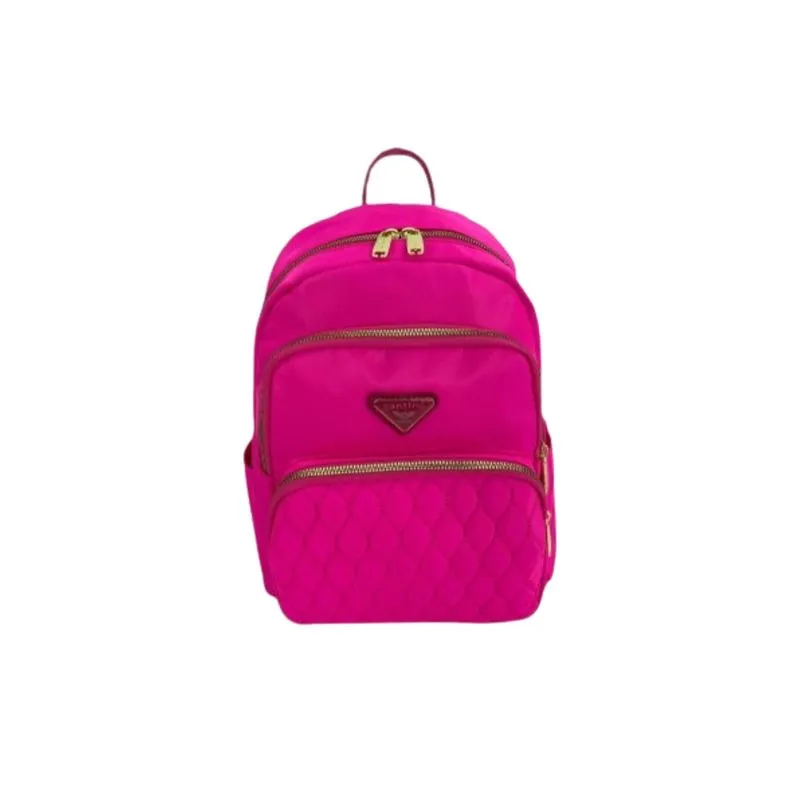 Bolsa Mochila Amarílis Nylon Santino Pink