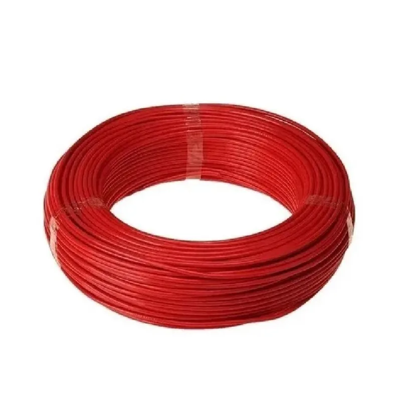 Fio Cabo Flexível 1,5mm 100 Metros Rolo Vermelho TekFio
