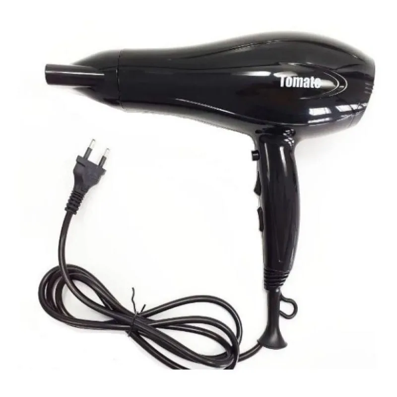 Secador de Cabelo Portátil Profissional 1900w 110V Preto