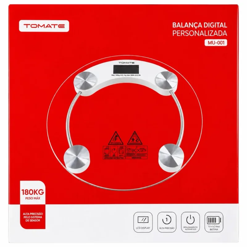 Balança Digital Personalizada MU-001 Tomate