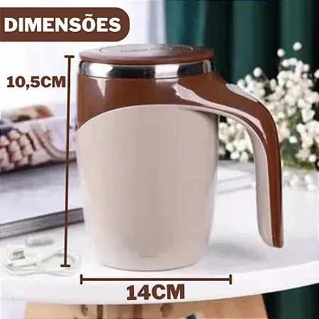 CANECA MULTIFUNCIONAL RECARREGAVÉL 380ML DTM-630 AK-3803