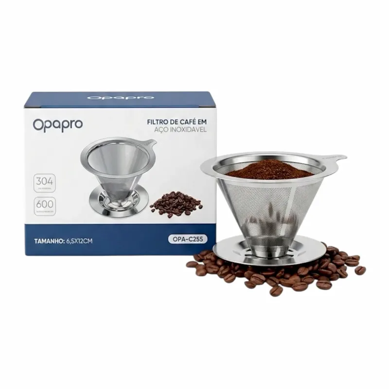 Filtro de Café Em Aço Inoxidável Y0005092160 Opapro