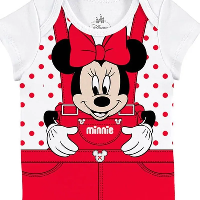 Body Bebê Menina Minnie