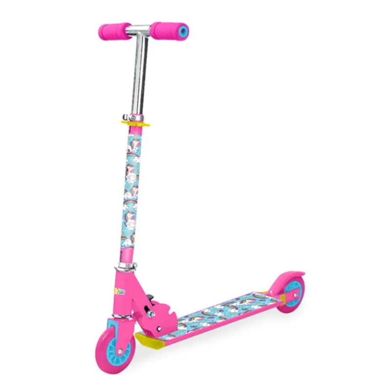 Patinete 2 Rodas com Led Play & Fun Rosa Patinete 2 rodas Rosa c/ Led CV212674