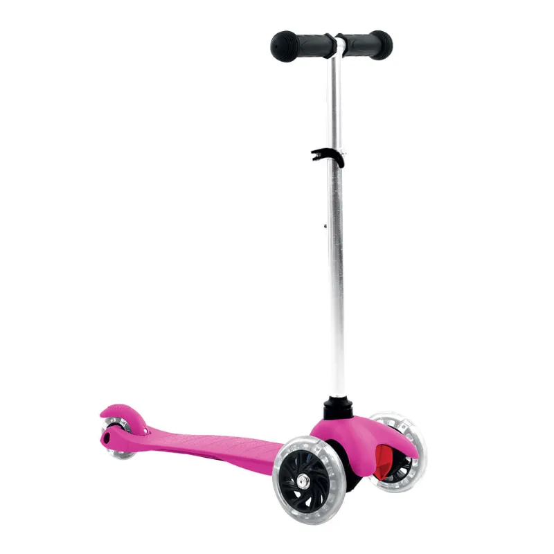 Patinete 3 Rodas com Led Play&Fun Rosa