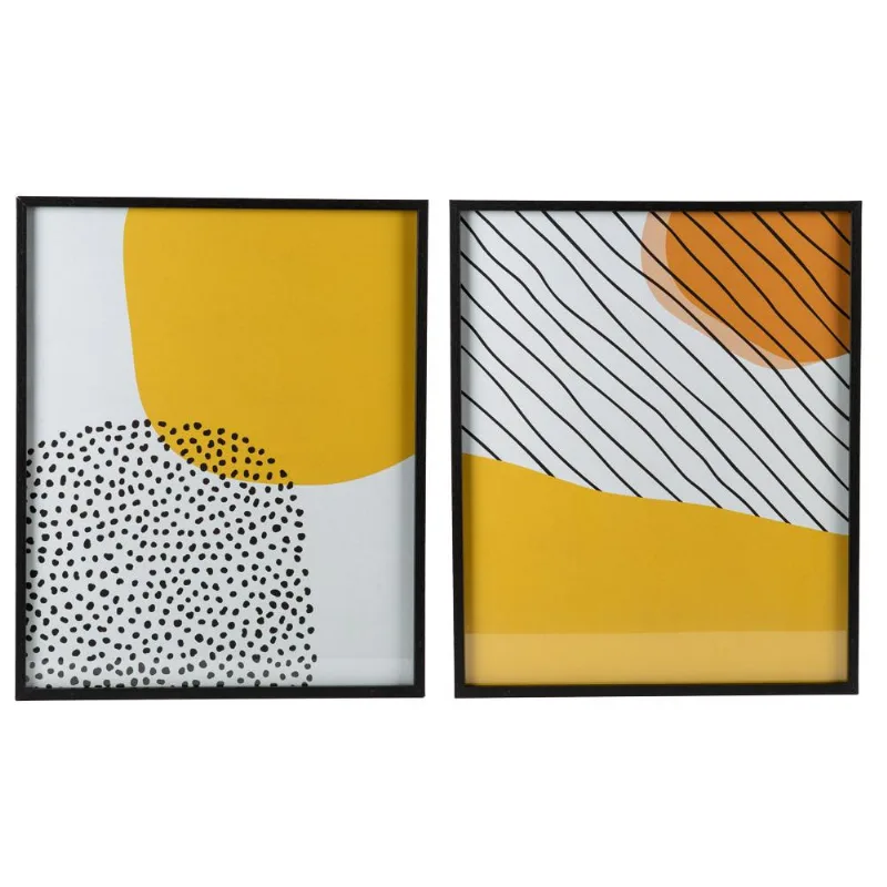 Quadro MDF Vidro 45x55cm CV212732 Abstract Boho Sortido