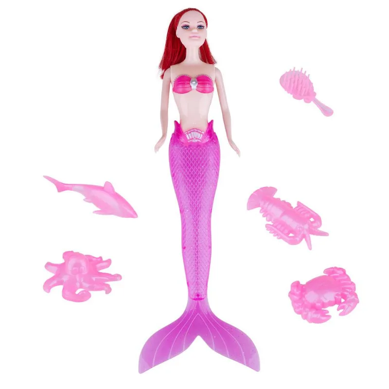 Boneca Linda Sereia Fundo do Mar Play&Fun