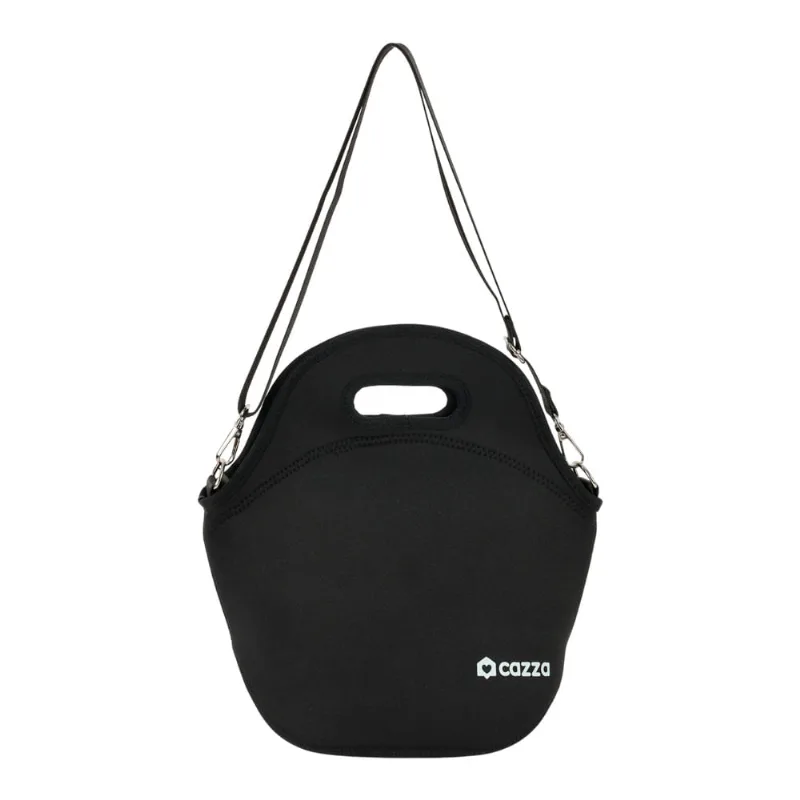 Lancheira Térmica Cazza Neoprene Preta