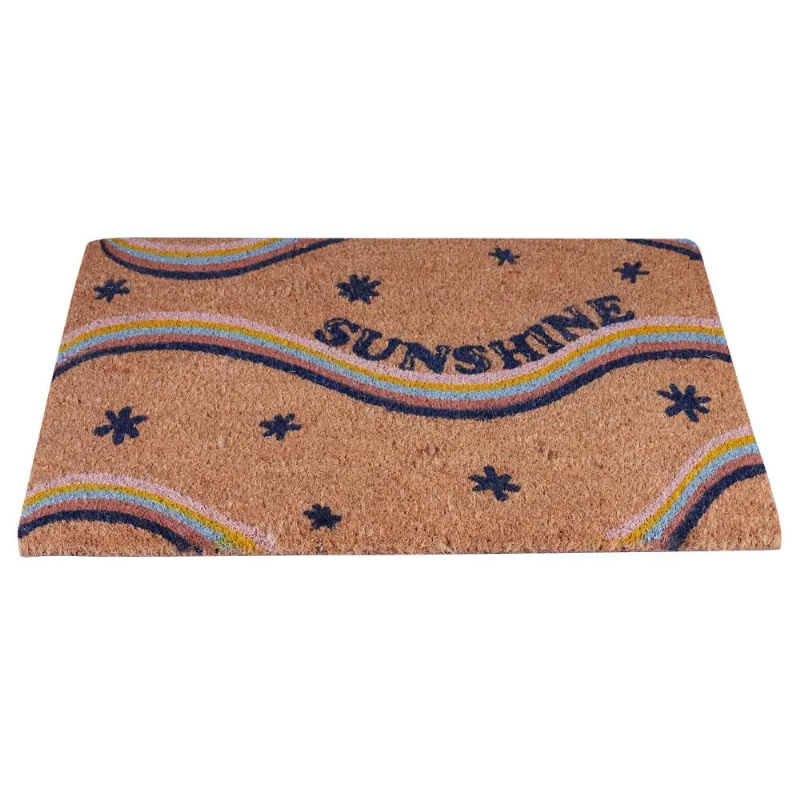 Capacho Fibra de Coco 40x60cm Rainbow Cazza