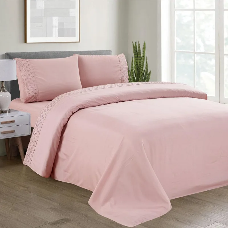 Jogo de Cama Queen Microfibra Cazza Ellie Rose